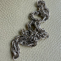 1976 Birmingham Sterling Silver Spiral Link Necklace - 19.75 inch length