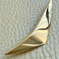 Vintage Danish Bent Gabrielsen for Hans Hansen Modernist 14k Gold Brooch – Boomerang