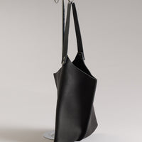 Wedge leather bag - Various colors - 13inch size