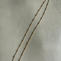 1943 Vintage Geometric 18k Gold Rod Link Necklace - up to 21 inch length