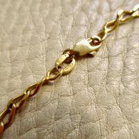 Vintage Italian Open Curb Link Chain 18k Gold – 26.5 Inch Length