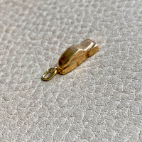 18k gold Swedish vintage charm or pendant - Vintage Car
