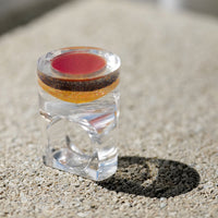 Vintage Siv Lagerström Layered Color Acrylic Ring – Size 5