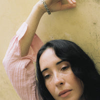 Solid Silver Diamond Snake Link Bracelet - Vintage Italian by Piazza Michele - 7.6 inch length