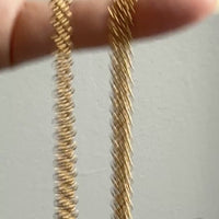 Tiffany and Co. 18k Gold Mesh Necklace by Elsa Peretti - 21 inch length approximately