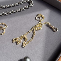Mariner Link 18k Gold Watch Chain Necklace - 15.5 inch length