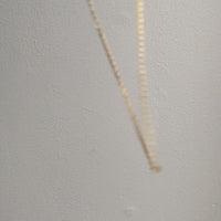18k Gold Vintage Foxtail Link Necklace - 18.1 inch length