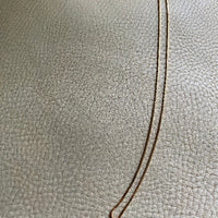 Vintage Italian box link gold chain necklace - 16inches of 18k gold