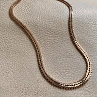 Superb Rare 18k gold Geneva link necklace - Denmark