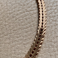 Superb Rare 18k gold Geneva link necklace - Denmark