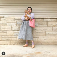 Wedge bag - Orchid pink
