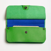 The Novella bag - Lime green leather