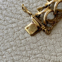 18k gold link bracelet vintage