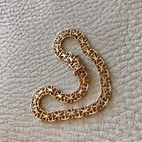 Mattias Bebinni - 18k gold bracelet x-link with bars