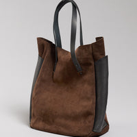 Brev TALL carryall - Gray & Indigo