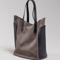 Design your own CUSTOM colorway with Jill - Brev carryall leather bag