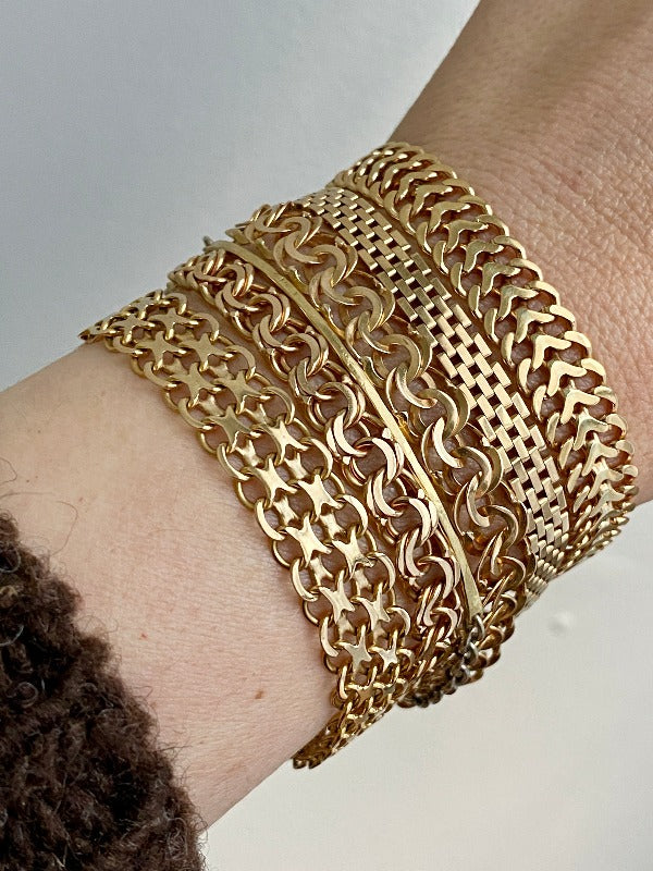 Solid gold clearance bracelet 18k