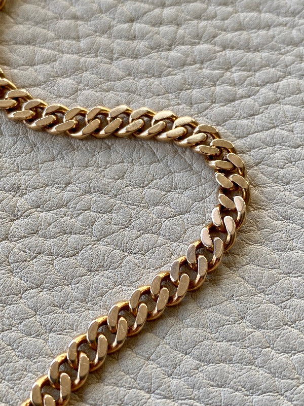 1962 swedish vintage 18k gold link bracelet size 7.25