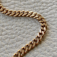 1962 swedish vintage 18k gold link bracelet size 7.25