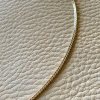 Vintage Danish 14k gold Geneva link necklace variation 15.75 inch length