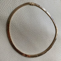 Superb Rare 18k gold Geneva link necklace - Denmark