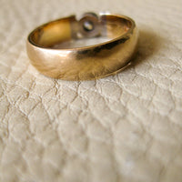1996 Swedish brilliant cut diamond set in 18k gold - ring size 6.5
