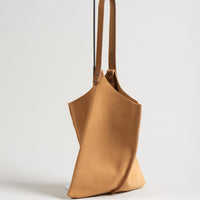 Wedge bag -  Sand suede