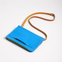 small leather crossbody bag handmade in San Francisco