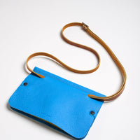 small leather crossbody bag handmade in San Francisco