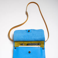 small leather crossbody bag handmade in San Francisco