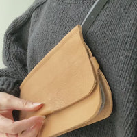 small leather crossbody bag handmade in San Francisco