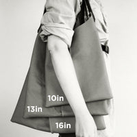 Wedge bag - Lapis blue suede