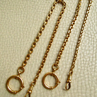Vintage Swedish 18k Gold Biker Link Watch Chain Necklace – 20.9 Inch Length