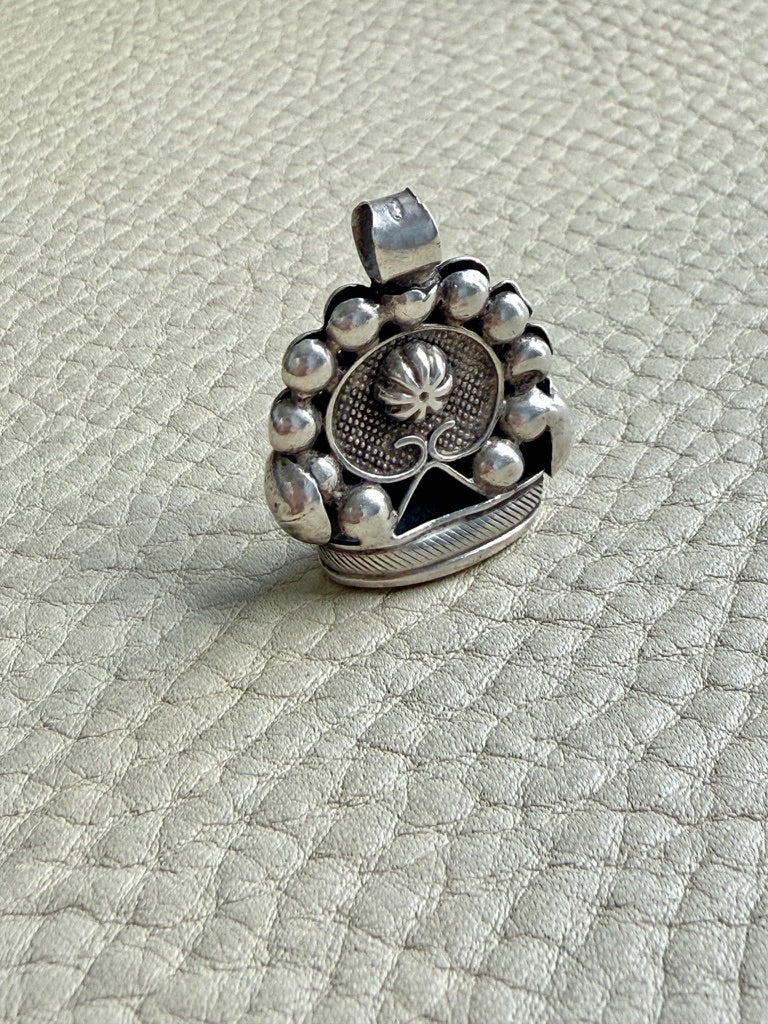 Dutch Antique 19th Century Chatelaine Fob in Silver – 1.4 inch