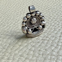Dutch Antique 19th Century Chatelaine Fob in Silver – 1.4 inch