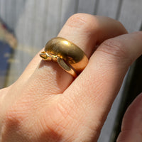 Outstanding Björn Weckström ring - 14k gold - size 8.25