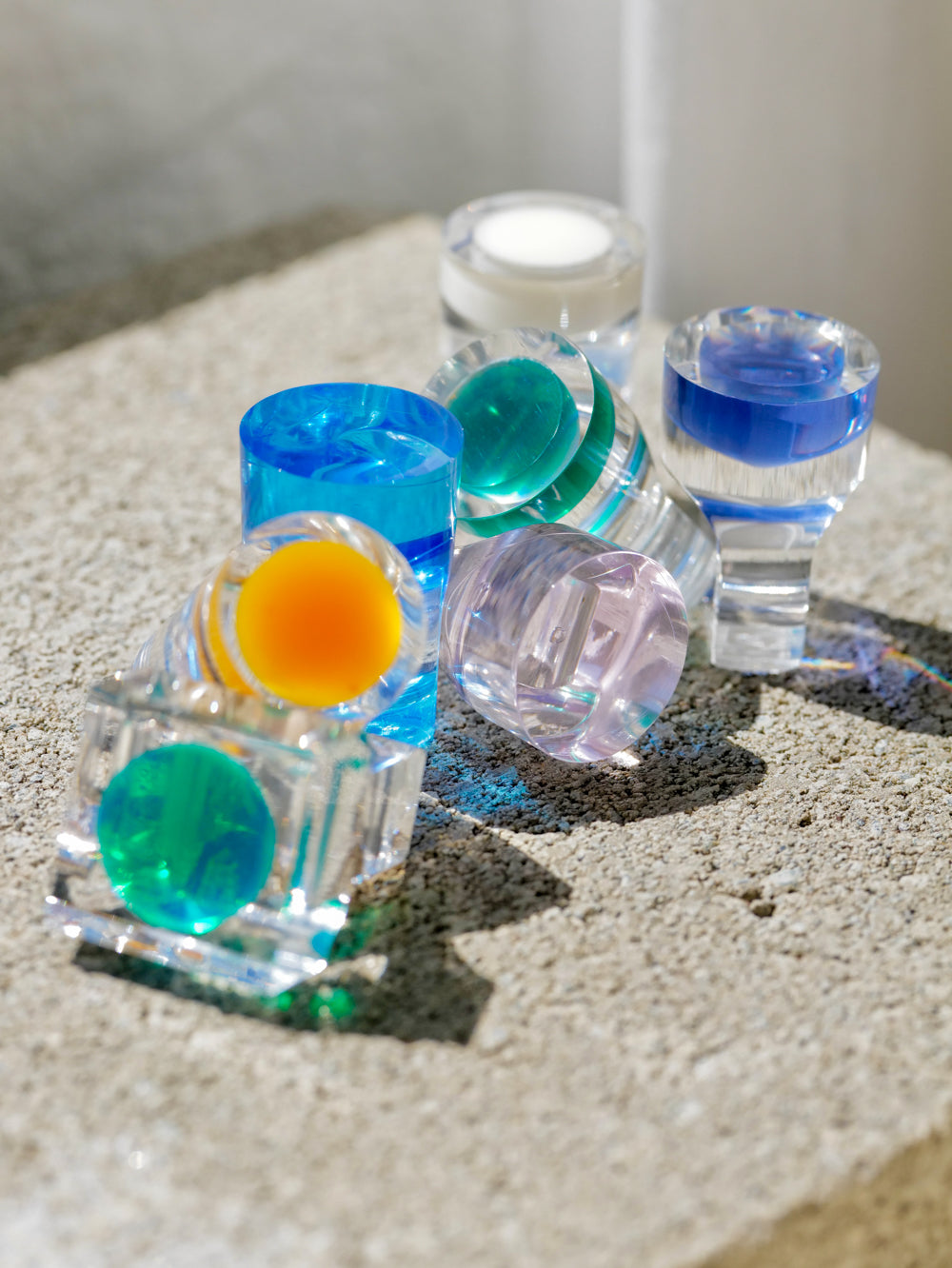 Siv Lagerstrom vintage acrylic rings