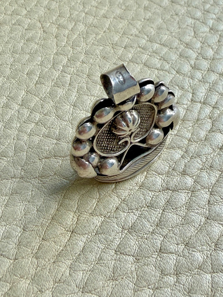 Dutch Antique 19th Century Chatelaine Fob in Silver – 1.4 inch