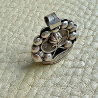 Dutch Antique 19th Century Chatelaine Fob in Silver – 1.4 inch