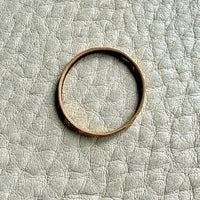 Antique Swirl Pattern 18k gold ring - Size 6.5