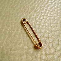 Antique UK 18k Gold Safety Brooch Pin or Extender – 1.2 Inch Length