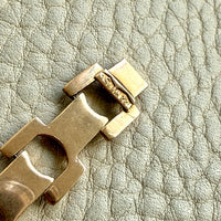 1960s Vintage Italian Dimensional Link Bracelet 18k Gold – 7.25 Inch Length