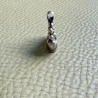 Dutch Antique 19th Century Chatelaine Fob in Silver – 1.4 inch