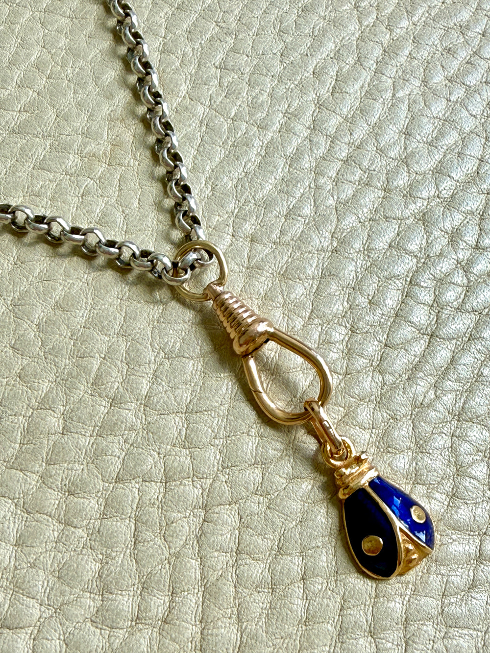 18k Gold Vintage Restored Dog Clip - Excellent for your Pendants/Charms
