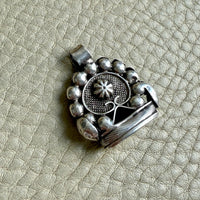 Dutch Antique 19th Century Chatelaine Fob in Silver – 1.4 inch