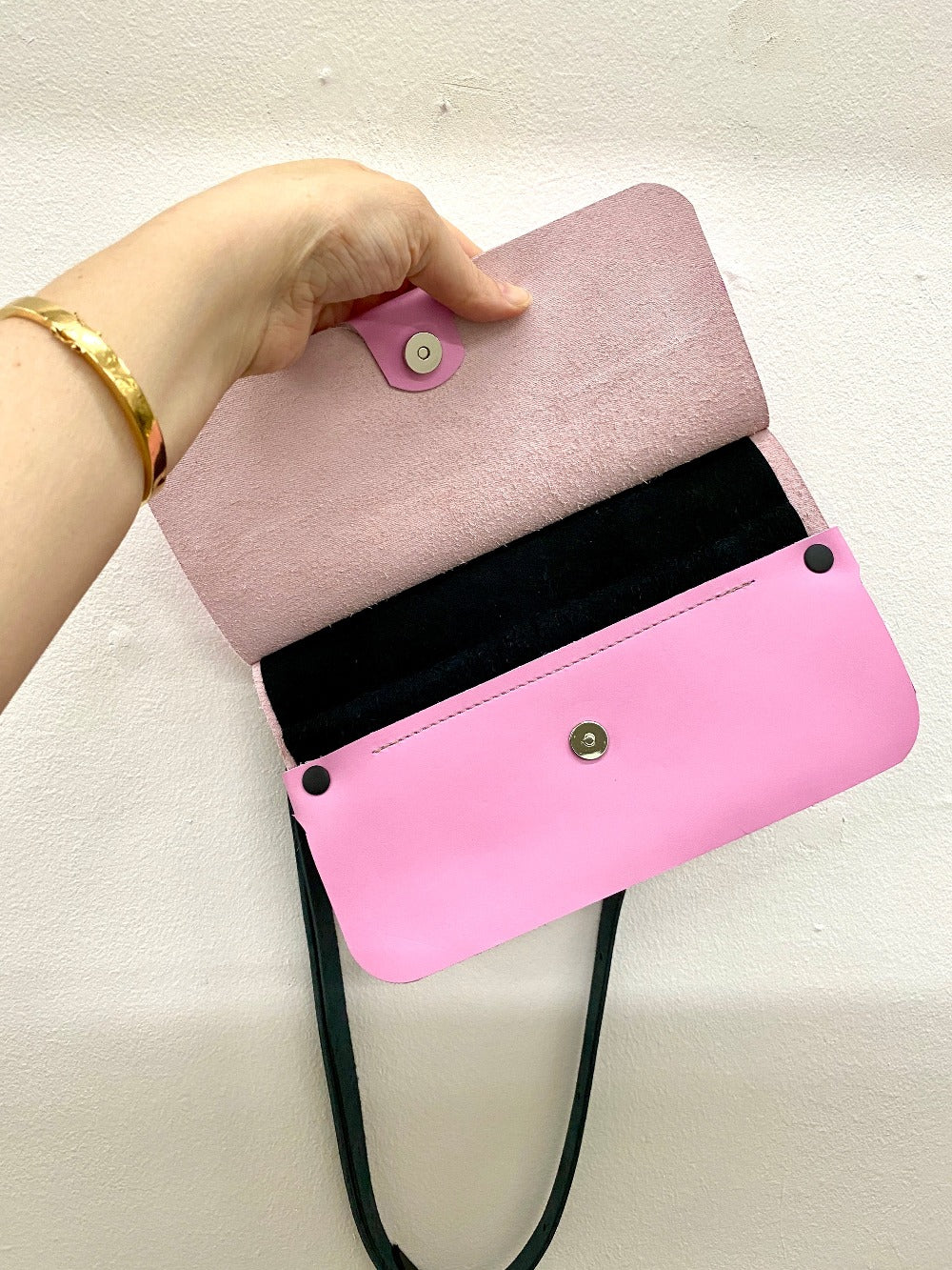 The Novella bag - Orchid Pink leather