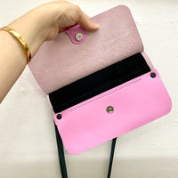 The Novella bag - Orchid Pink leather