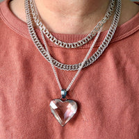 Vintage Sterling Silver Spiral Link Chain Necklace – 19.9 Inch length