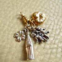 Vintage Silver Coca-Cola Charm or Pendant – 1 inch