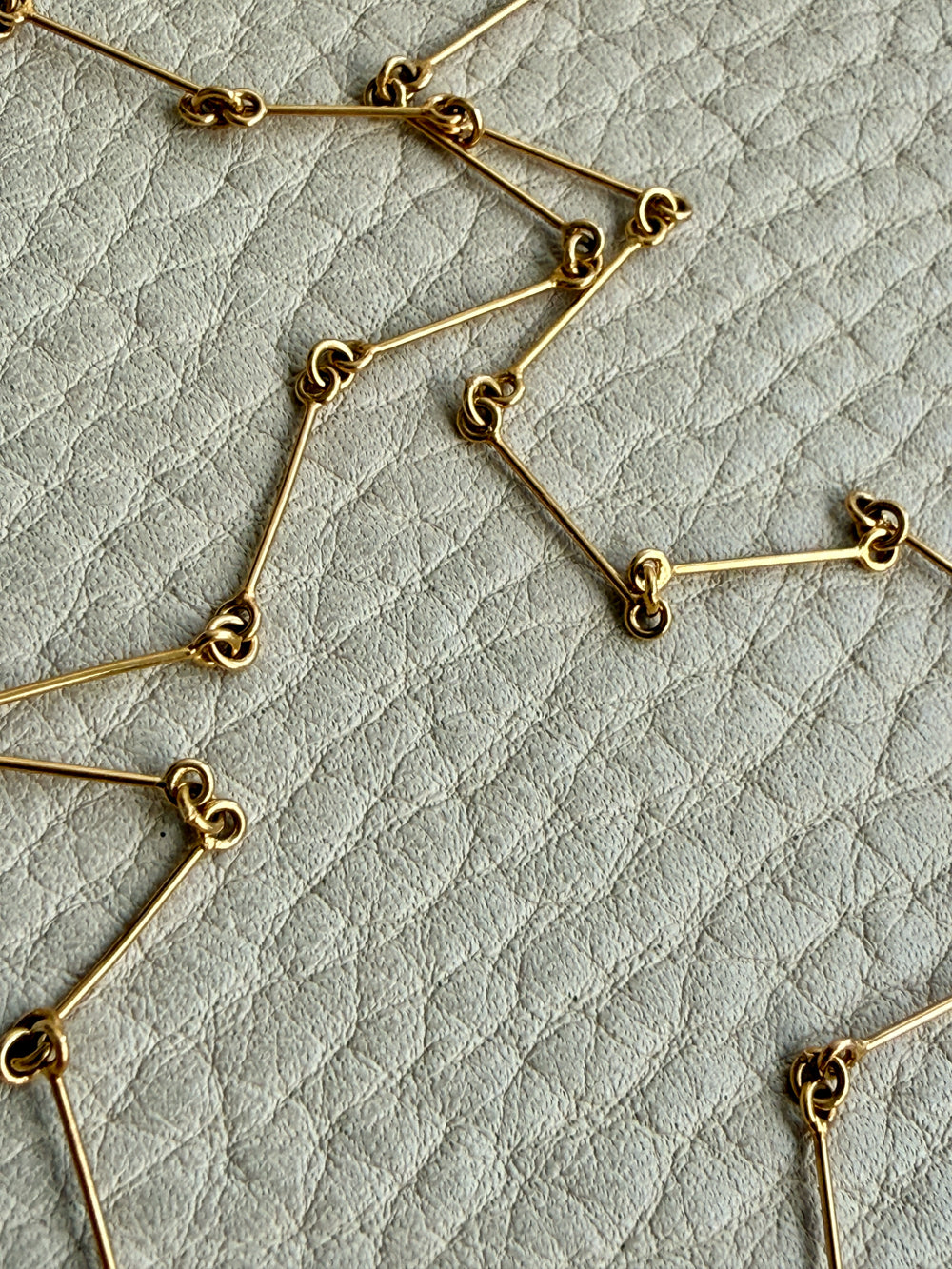 18k Yellow Gold Spectrolite Pendant Necklace by Lapponia – 17.25 Inch Length
